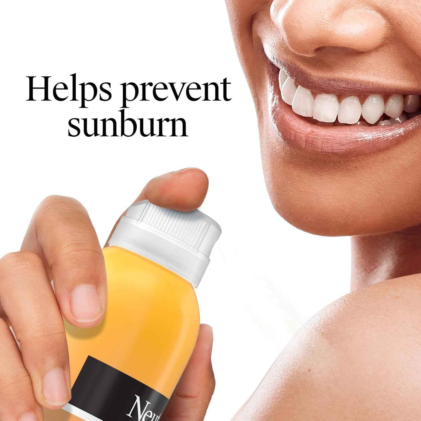 Neutrogena Invisible Daily Defense Body Sunscreen Spray, Broad Spectrum SPF 60+, Oxybenzone-Free & Water-Resistant, Sun & Environmental Aggressor Protection, Antioxidant Complex, 5.0 oz