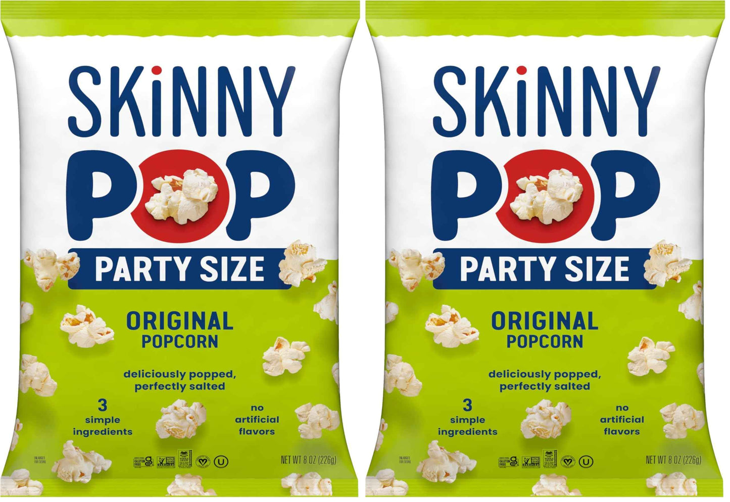 SkinnyPop Flavored Kettle Popcorn, Harry Potter Snacks, Gluten Free, Vegan, Non-GMO, Dairy Free, SkinnyPop, 5.3oz Grocery Sized Bag