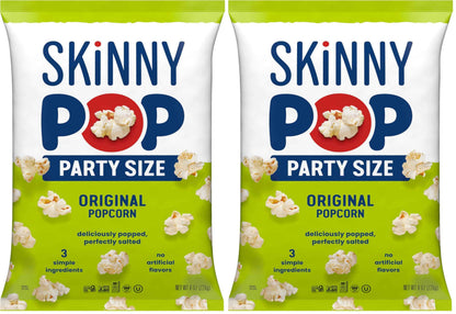 SkinnyPop Flavored Kettle Popcorn, Harry Potter Snacks, Gluten Free, Vegan, Non-GMO, Dairy Free, SkinnyPop, 5.3oz Grocery Sized Bag