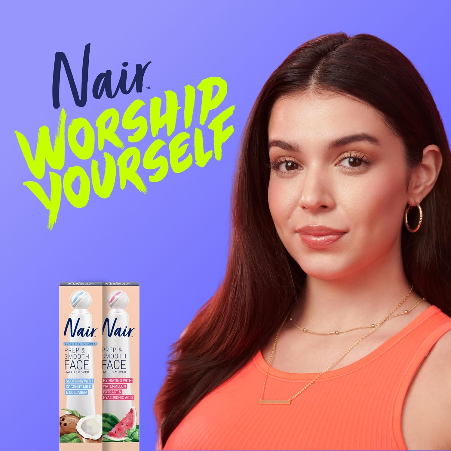 NAIR_Exfoliating_Facial_Hair_Removal_Cream_for_Women_-_Smooth_Skin_Solution_with_Collagen_for_Sensitive_Skincare