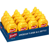 French’s Yellow Mustard, Classic, Stone-Ground #1 Grade Mustard Seeds, Product of the USA, Gluten Free, No Artificial Flavors, For Burgers, Brats, and Hot Dogs