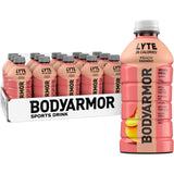 BODYARMOR LYTE, Electrolyte Drink, 35 Calories, 28 Fl Oz Bottles (15 Pack), Coconut Water Sports Drink, Natural Flavor & B Vitamins