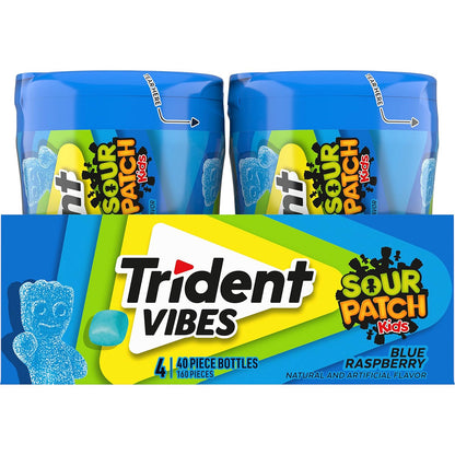 Trident_Vibes_SOUR_PATCH_KIDS_Blue_Raspberry_Sugar-Free_Chewing_Gum,_4_Bottles_of_40_Pieces_(160_Total_Pieces)