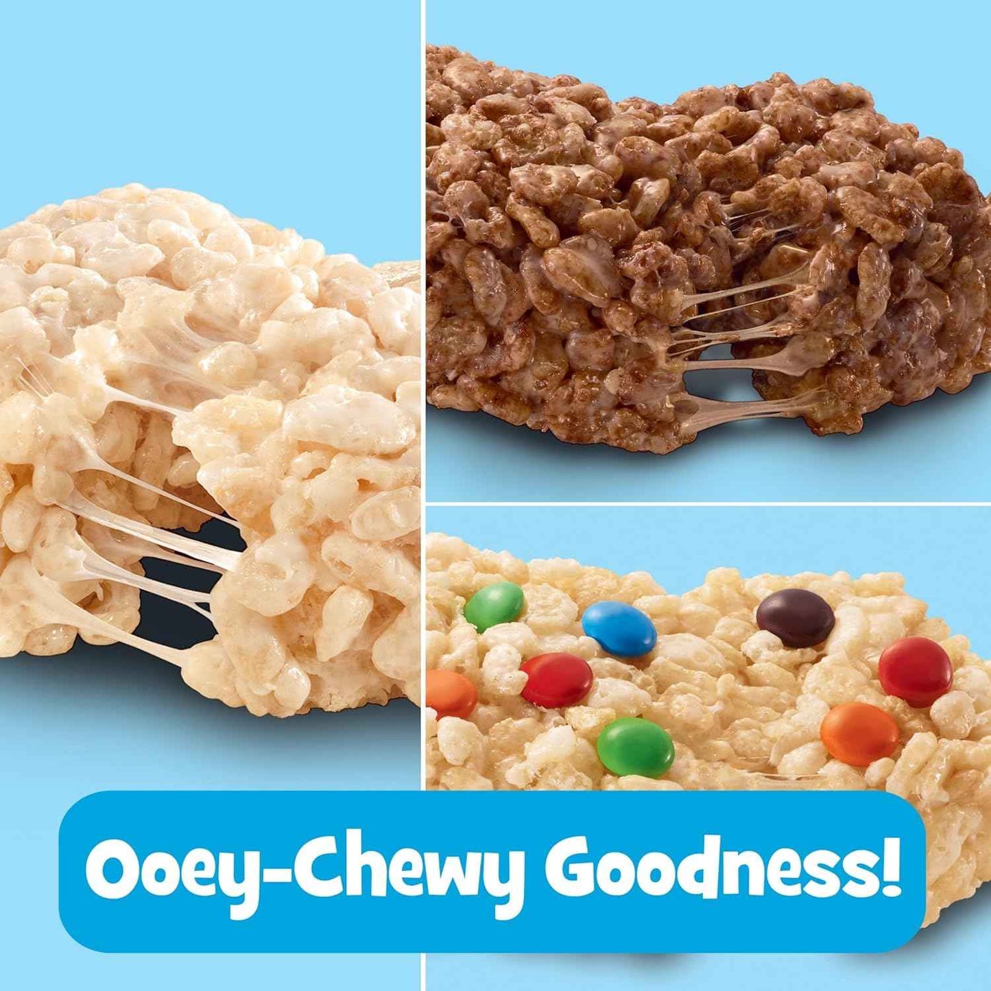 Rice Krispies Treats Crispy Marshmallow Squares, Kids Snacks, Cereal Bars, Variety Pack