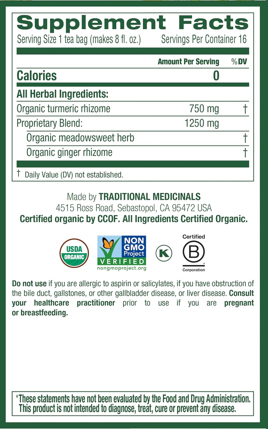 Traditional_Medicinals_Organic,_Turmeric_Tea_with_Ginger_&_Meadowsweet_-_Supports_Normal_Response_to_Inflammation_-_Kosher,_Non-GMO,_Caffeine-Free,_Compostable_-_16_Tea_Bags