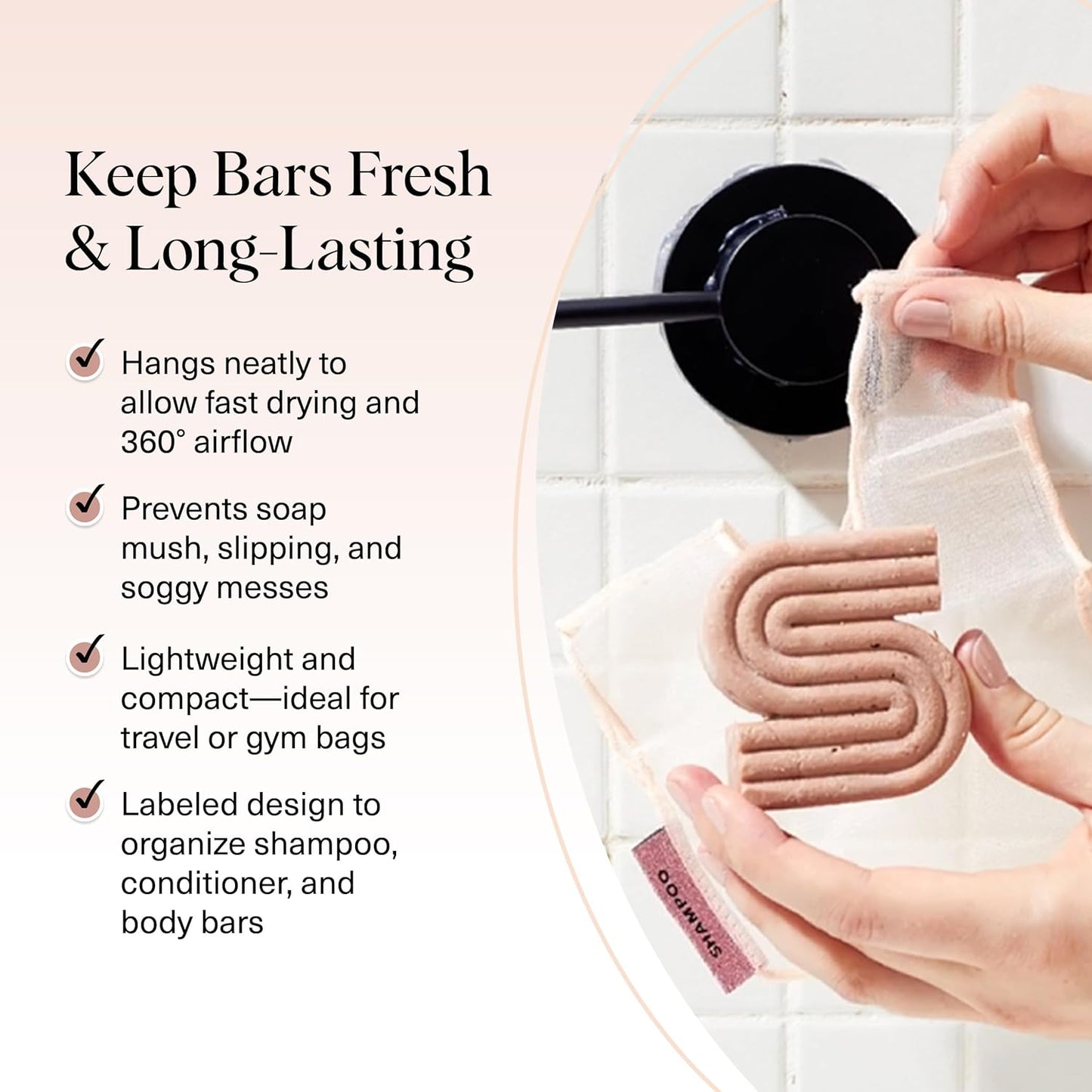 Kitsch_Bar_Soap_Saver_Pouch_–_Patented_Mesh_Soap_Bag_for_Shampoo_and_Conditioner_Bars_-_Extends_Use_&_Prevents_Soggy_Mess_-_Recycled_Beauty_Bar_Bag,_Eco-Friendly_-_2pc_Set,_Blush_&_Terracotta