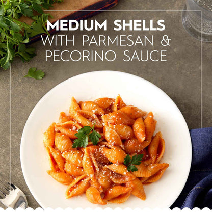 Barilla Medium Shells Pasta, 16 oz. Box - Non-GMO, Made with Durum Wheat Semolina - Kosher Certified