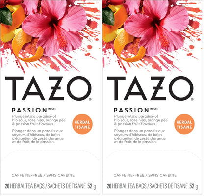 20 Tea Bags (Pack of 2) - Passion