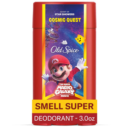 Old_Spice_Aluminum_Free_Deodorant_for_Men,_Old_Spice_x_The_Super_Mario_Galaxy_Movie,_24/7_Lasting_Freshness,_Lasting_Odor_Protection,_Smell_Super_with_Cosmic_Quest,_Star_Showers_Scent,_3.0_oz