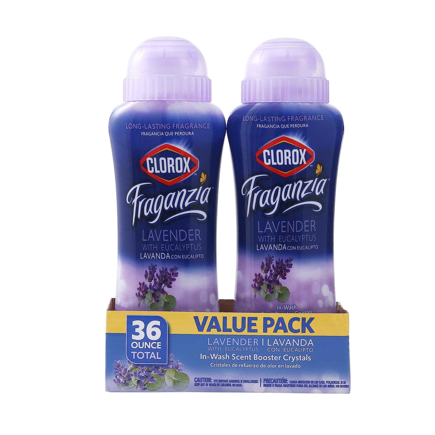 Clorox Fraganzia Laundry Scent Booster Crystals, In-Wash Fragrance Beads for Fresh-Smelling Clothes & Linens, Safe for All Fabrics & Colors, Easy-Pour Bottle