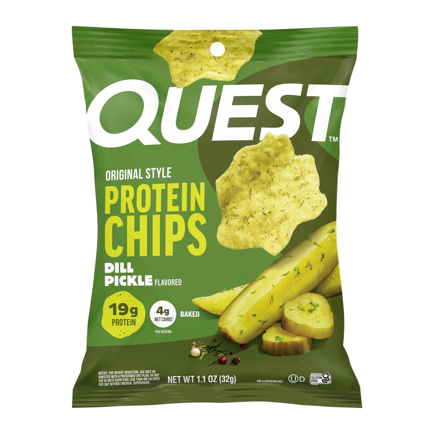 Quest Nutrition Protein Chips Variety Pack High Protein, Low Carb, 1.1 oz