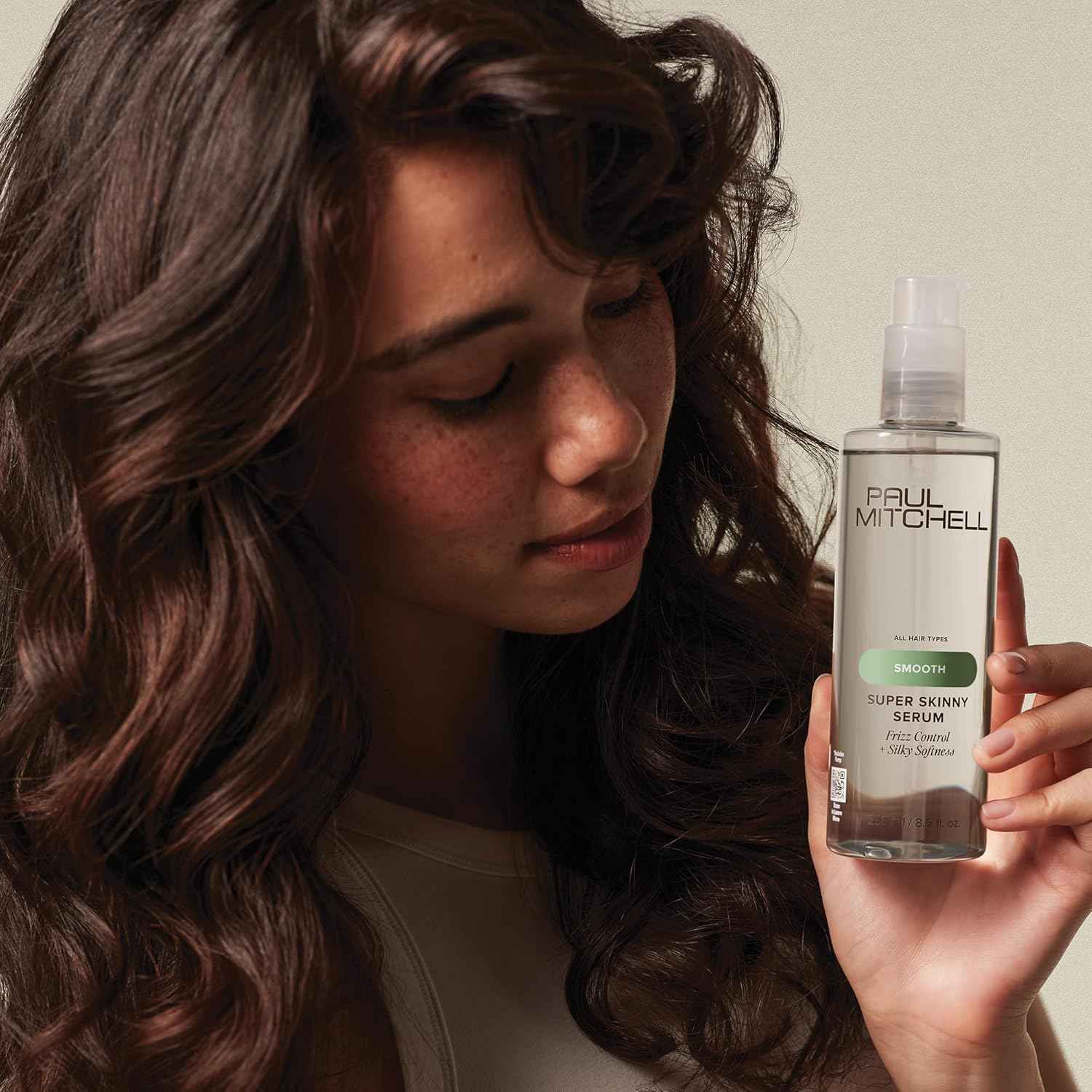Paul Mitchell Super Skinny Serum Blowout Primer, Speeds Up Drying Time, Humidity Resistant, For All Hair Types
