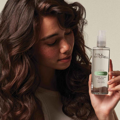 Paul Mitchell Super Skinny Serum Blowout Primer, Speeds Up Drying Time, Humidity Resistant, For All Hair Types