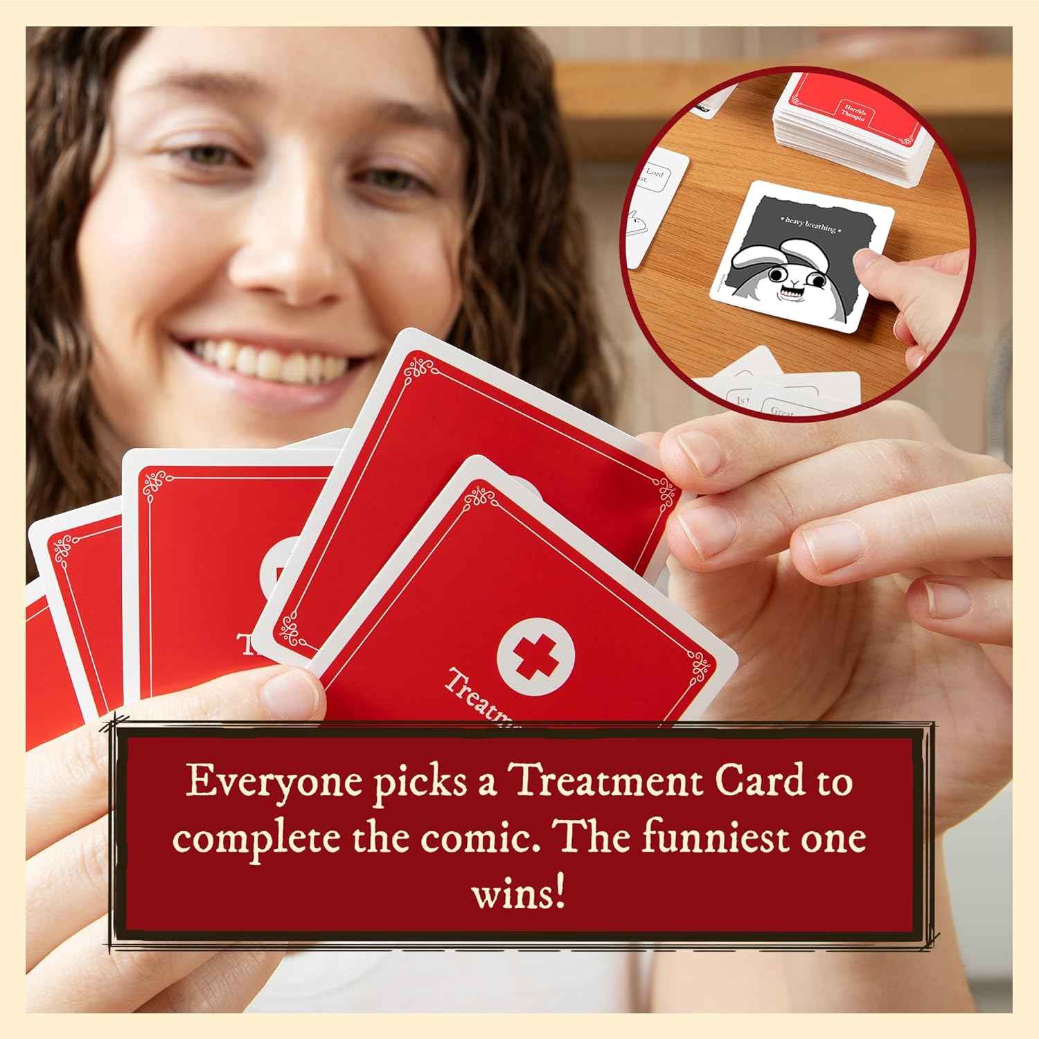 Horrible Therapist: by Exploding Kittens - A Card Game for 3-8 Players, Ages 17+ - Adult Party Game for Family Night