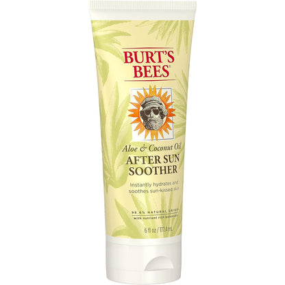 Burt's_Bees_After_Sun_Lotion_with_Hydrating_Aloe_Vera_&_Coconut_Oil_-_Summer_Essentials,_Sunburn_Relief,_Natural_After_Sun_Soother,_6_oz
