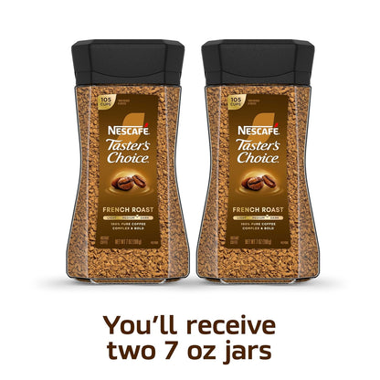 NESCAFE_Taster's_Choice_Instant_Coffee,_Dark_Roast_Coffee,_French_Roast,_2_Jars_(7_Oz_Each)