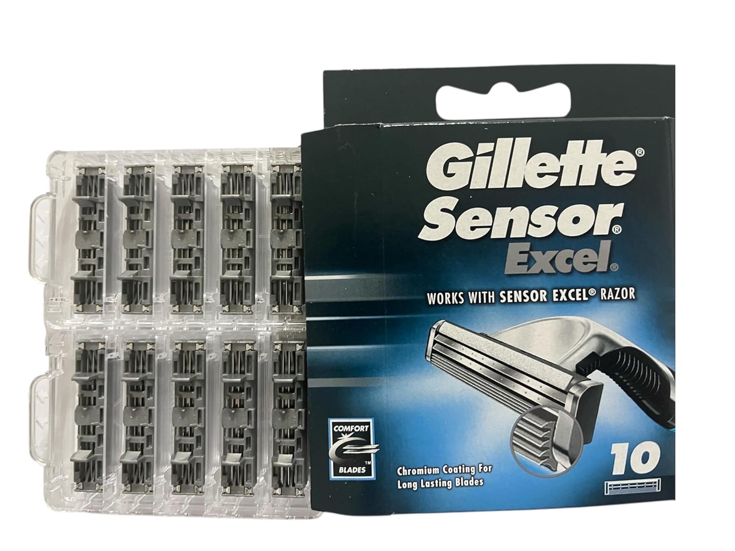 Gillette_Sensor_Excel_Cartridges_-_10_ct,_Pack_of_2