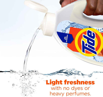 Tide Clean Boost Fabric Rinse, Removes Odors and Residues, Safe on All Fabrics, Free of Dyes and Heavy Perfumes, Original Scent