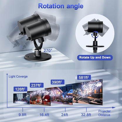 2025_MuliVid_Christmas_Projector_Lights_Outdoor,_Double_Head_Snowfall_LED_Lights_Waterproof,_Outdoor_Christmas_Snowflake_Projector_Light_for_Xmas_Holiday_Party,_Patio,_Garden_Decoration