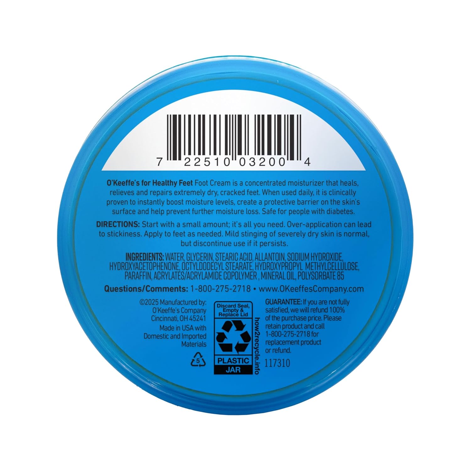 O'Keeffe's_for_Healthy_Feet_Foot_Cream_-_3.2_oz_Jar_(1_Pack)_-_Guaranteed_Relief_for_Extremely_Cracked,_Dry_Feet,_Repairing_Skincare,_Instantly_Boosts_and_Retains_Moisture_Levels