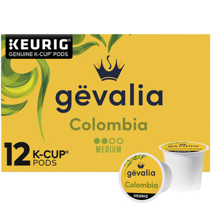 Gevalia Colombia K-Cup Coffee Pods, for a Keto and Low Carb Lifestyle