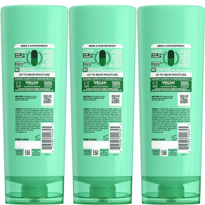 Garnier Fructis Pure Clean Hydrating Conditioner, 12 Fl Oz