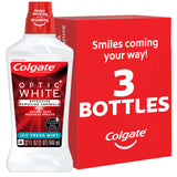 Colgate Optic White Whitening Mouthwash, Fresh Mint - 946mL