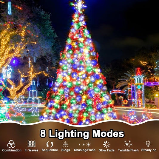 328_FT_Christmas_Light_1000_LED_Xmas_Lights_Outdoor_Christams_String_Lights_Waterproof_8_Modes_&_Timer,_Fairy_Lights_Plug_in_for_Weeding,_Patio,_Party,_Holiday,Christmas_Decor_(Multicolor)