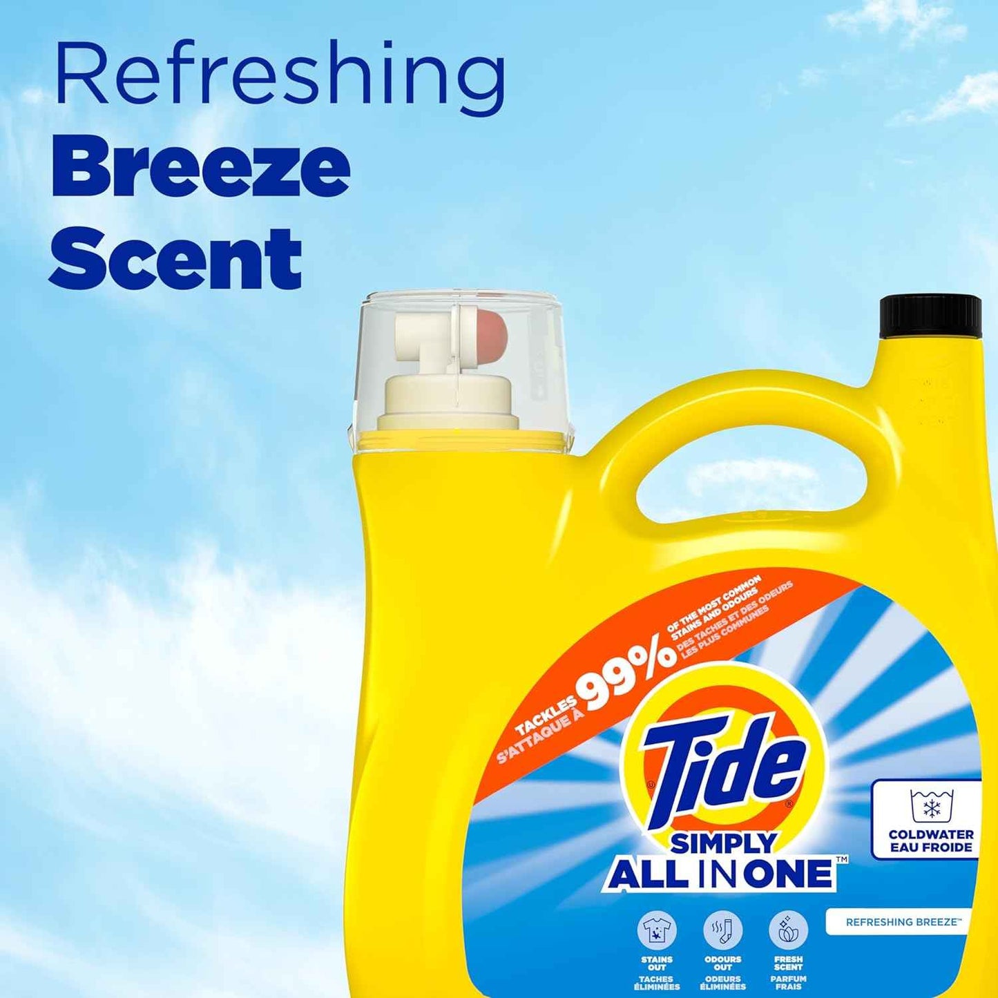 Tide Simply All-In-One Liquid Laundry Detergent