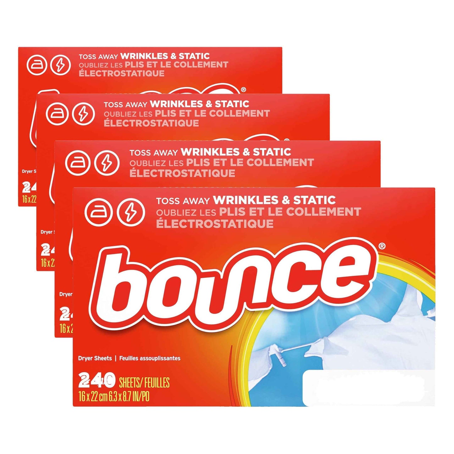 Bounce Fabric Softener Sheets, Fresh Linen Scent
