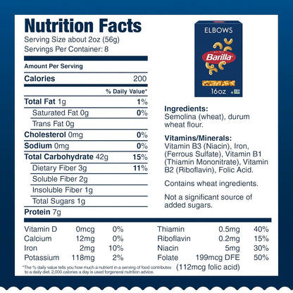 Barilla_Elbows_Pasta,_16_oz._Box_(Pack_of_8)_-_Non-GMO,_Made_with_Durum_Wheat_Semolina_-_Kosher_Certified