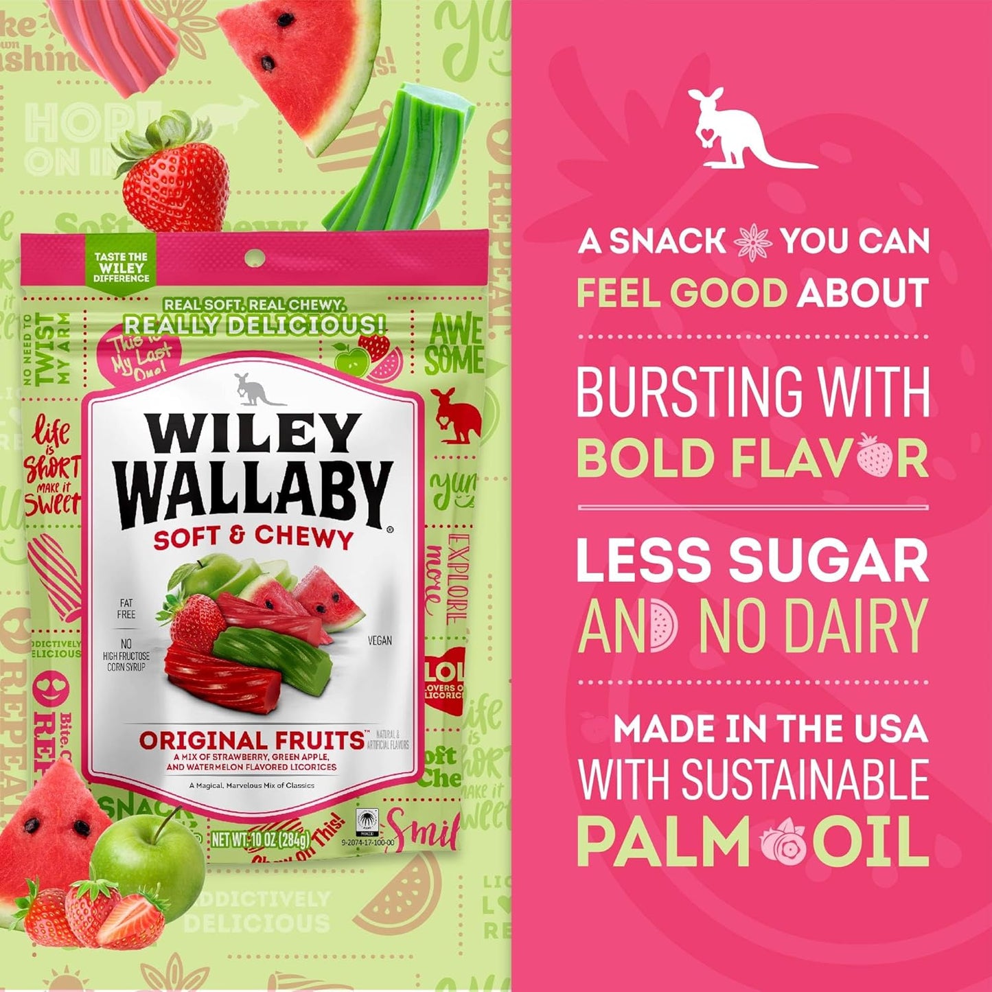 Wiley_Wallaby_Licorice_10_Ounce_Classic_Gourmet_Soft_&_Chewy_Australian_Original_Fruits_Licorice_Candy_Twists,_1_Pack