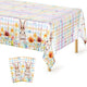 Spring Plaid Rabbit - 2pcs 54x108 in