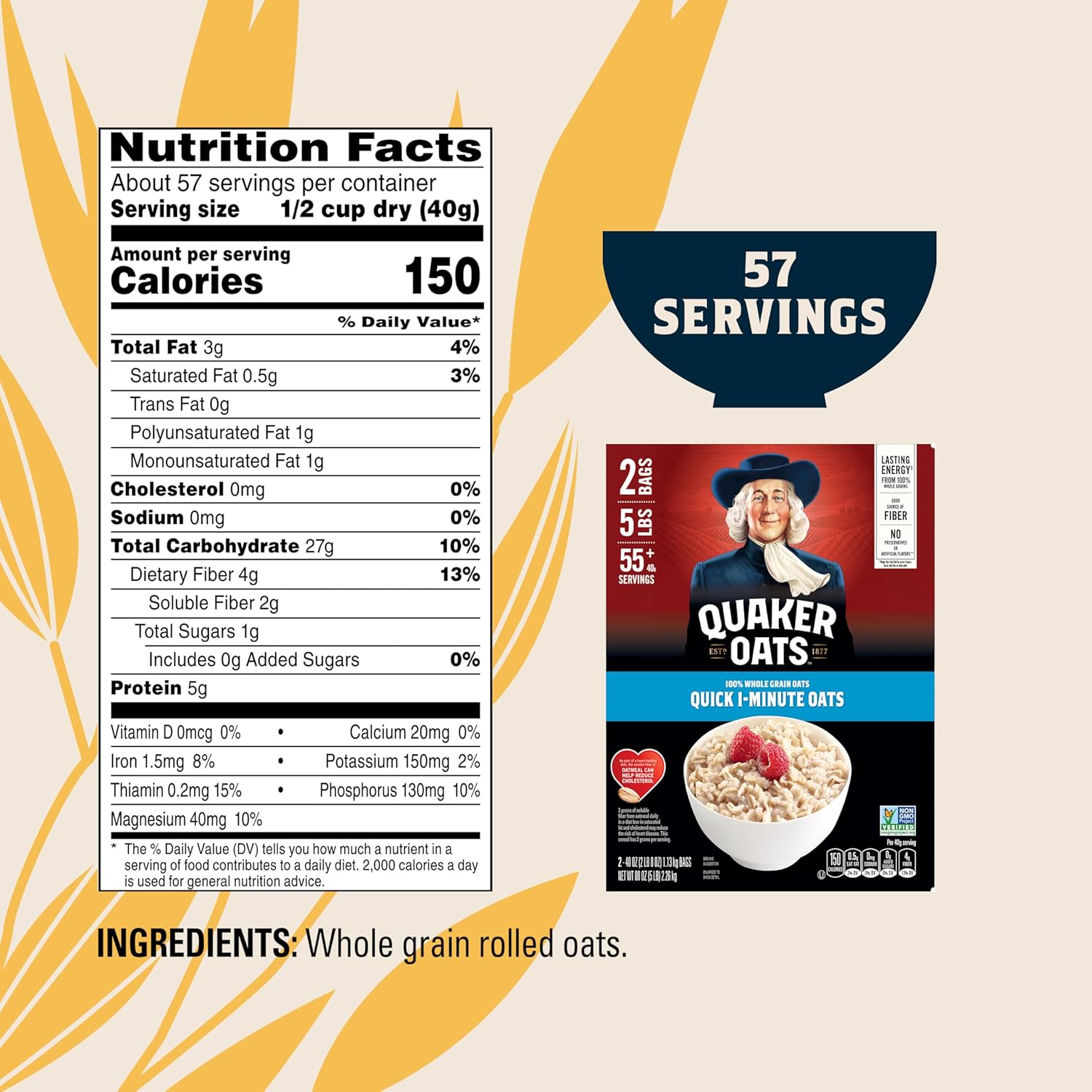 Quaker_Quick_1-Minute_Oatmeal,_Non_GMO_Project_Verified,_2.5_Pound_(Pack_of_2)