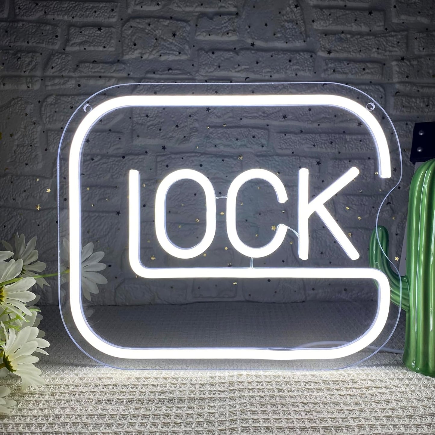 Lock_Neon_Signs_for_Wall_Decor,Dimmable_Game_Neon_Light_for_Gamer,Usb_Powered_Gaming_Lights_for_Man_Cave_Bedroom_Game_Room_Bar_Birthday_Gifts(9.8_*_11.8in)
