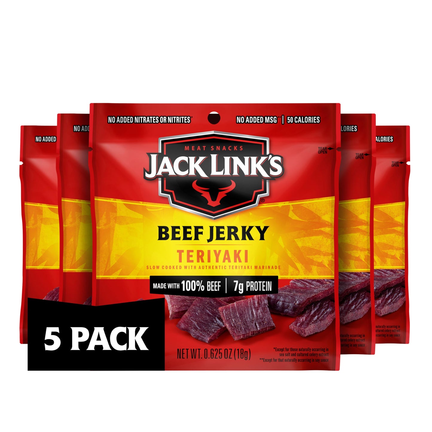 Teriyaki - 0.625 Ounce (Pack of 5)