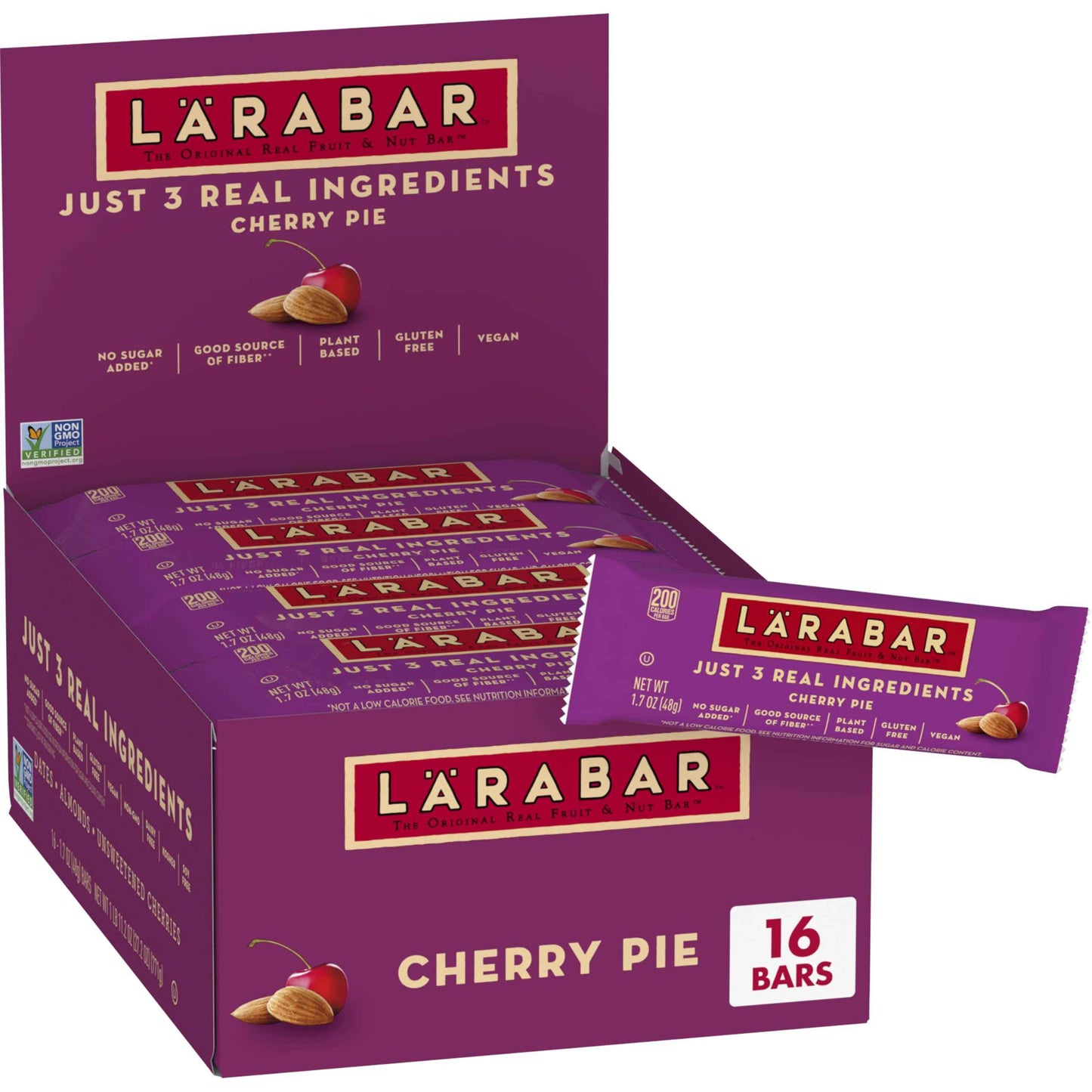 Larabar Cherry Pie Fruit and Nut Bar, Gluten Free and Vegan