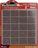 36 pcs Square Brown