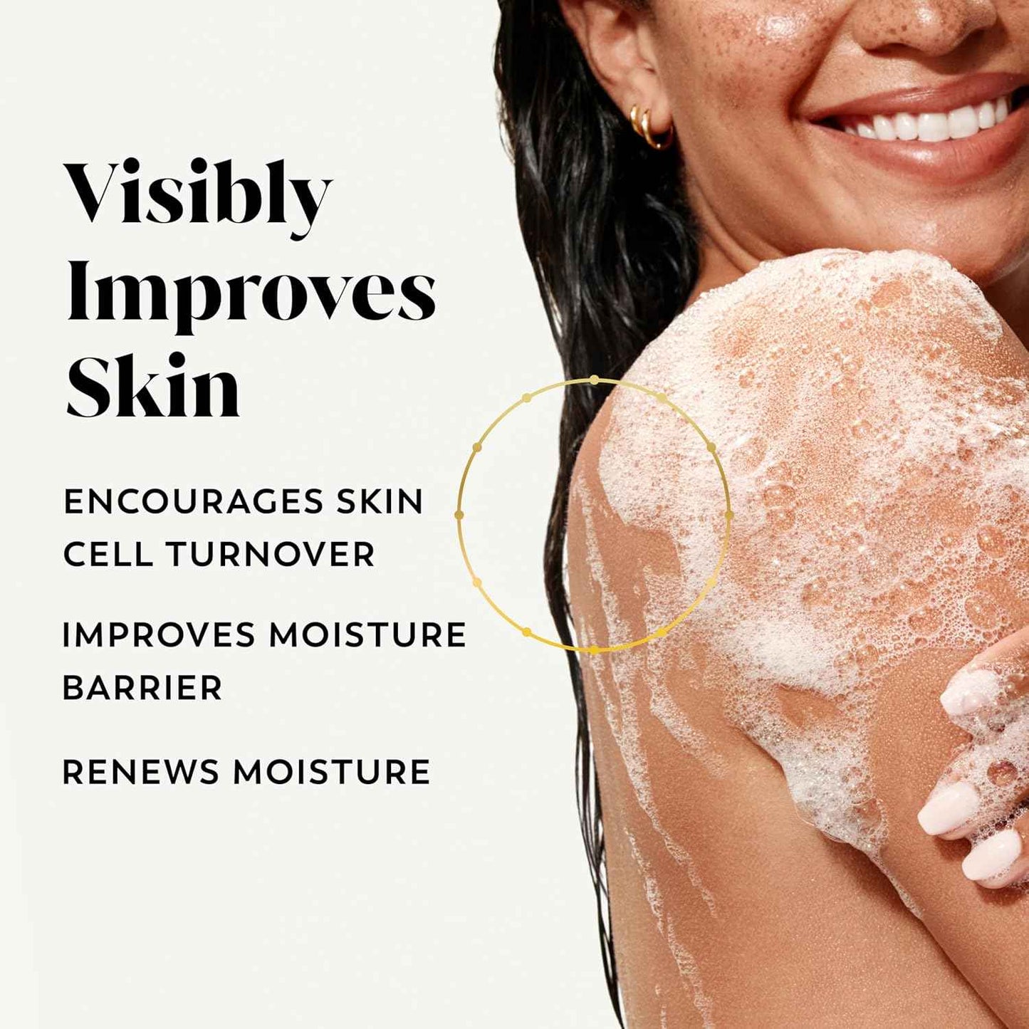 Olay Body Wash for Women, Intensely Hydrating, Hyaluronic Acid Serum Complex, Renews Moisture, Free of Parabens & Phthalates, Vitamin B3 Lameller Technology, For All Skin Types