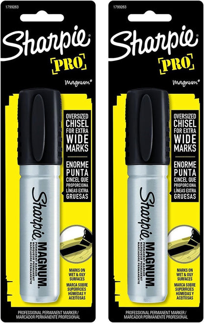 2_Pack_Sharpie_44101_Sharpie_Magnum_Permanent_Marker_Black