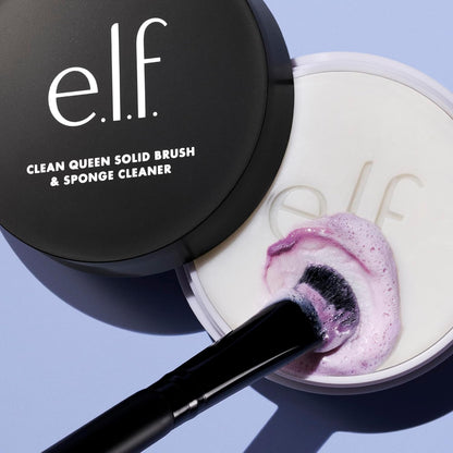 e.l.f._Clean_Queen_Solid_Brush_&_Sponge_Cleaner,_Cleanses_Face_&_Eye_Makeup_Brushes_&_Sponges,_Nourishing,_Non-Damaging_Formula,_Vegan_&_Cruelty-Free