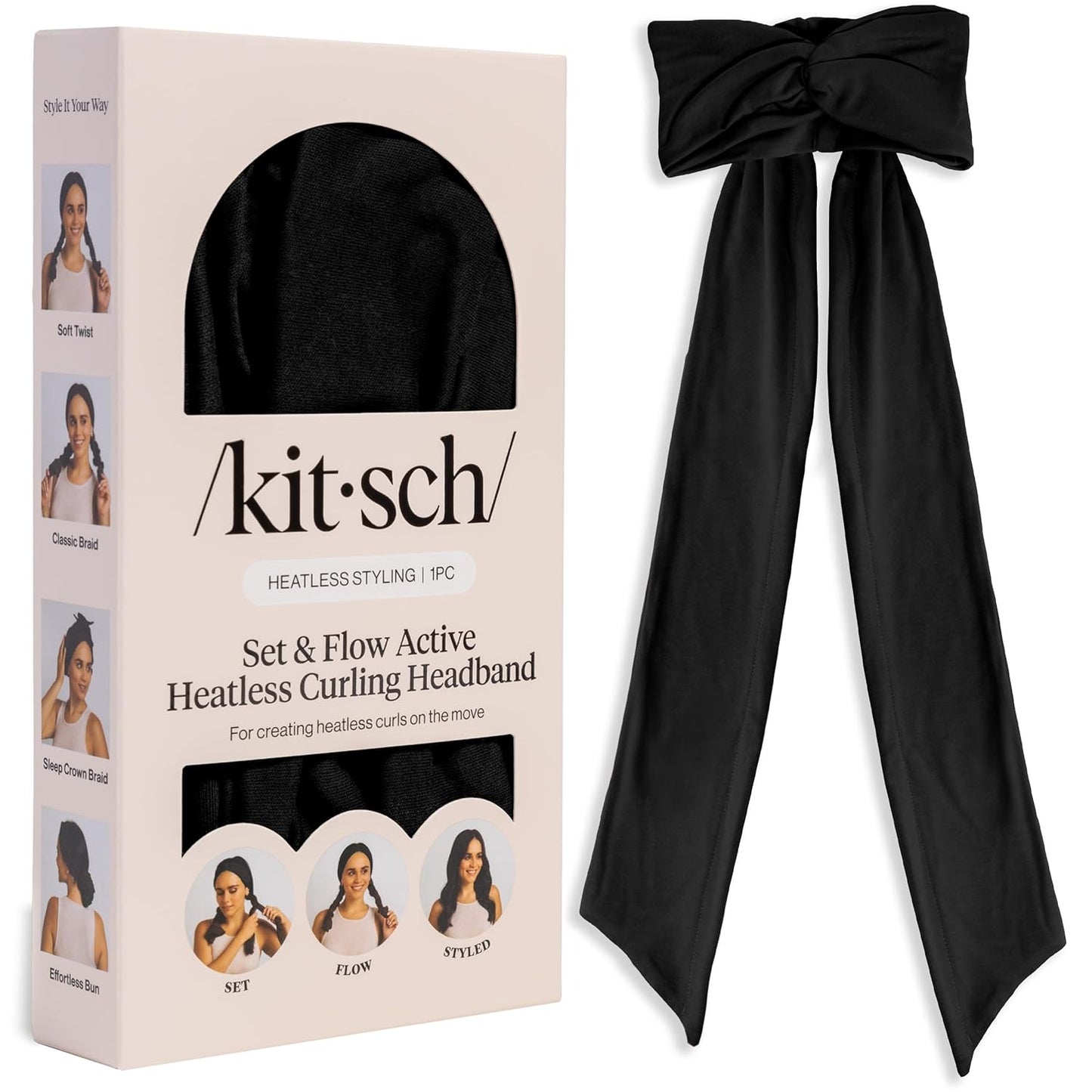 Kitsch_Set_&_Flow_Active_Heatless_Curling_Headband_For_Women_–_Achieves_Heatless_Curls_Overnight,_No_Heat_Damage_|_Heatless_Curlers_with_Flexible_Fit_|_Great_During_Gym_Sessions,_Travel_-_Black,_1pc