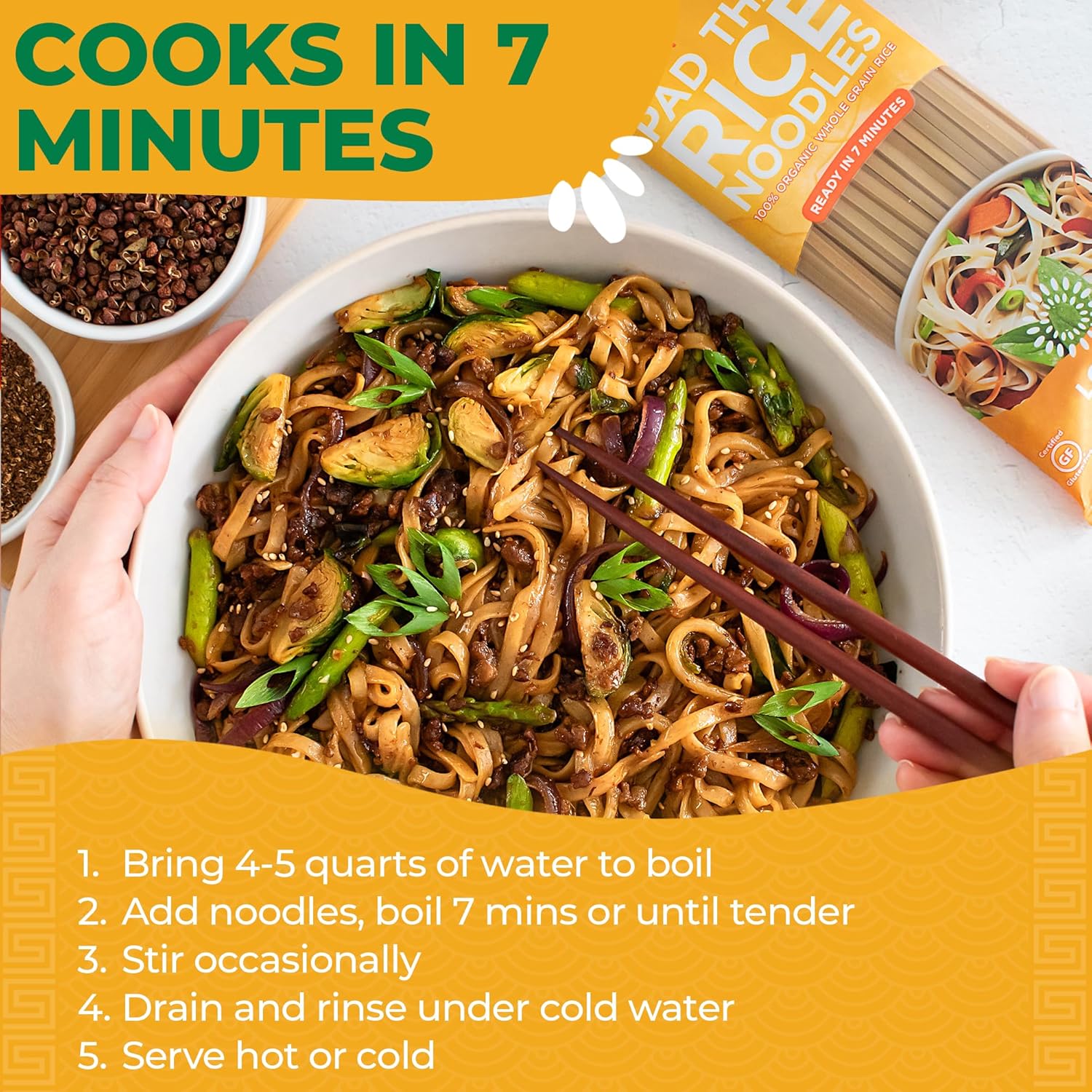 Lotus_Foods_Organic_Brown_Rice_Pad_Thai_Noodles_-_Asian_Style_Noodles_for_Stir_Fry,_Gluten_Free,_Vegan,_Whole_Grain,_Non_GMO,_Serve_Hot_or_Cold_-_8_Oz_(Pack_of_1)
