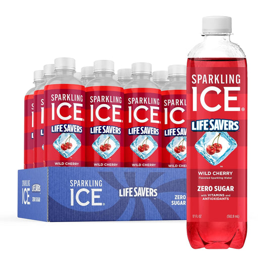 Sparkling_Ice_LIFESAVERS_Wild_Cherry,_Zero_Sugar_Flavored_Sparkling_Water,_with_Vitamins_and_Antioxidants._No_Artificial_Dyes,_Low_Calorie_Beverage,_17_fl_oz_Bottles_(Pack_of_12)
