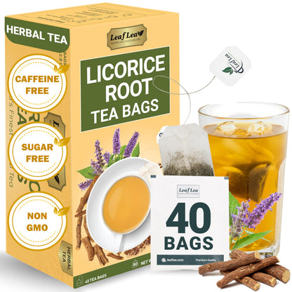 Licorice Tea - 40 Tea Bags (Pack of 1)