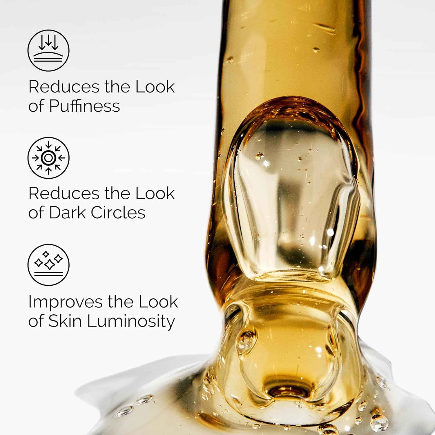 The Ordinary Caffeine Solution 5% + EGCG, Depuffing Eye Serum for Dark Circles and Tired Eyes