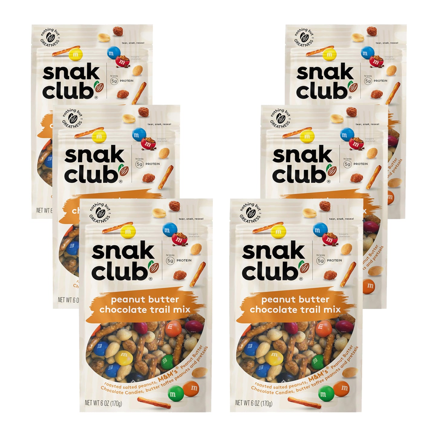 Snak_Club_Peanut_Butter_Chocolate_Trail_Mix,_Butter_Toffee_Peanuts,_Pretzels,_Chocolate_Candies,_Family_Size,_11_Ounce_Snack_Sweet_Dessert_Bonbon