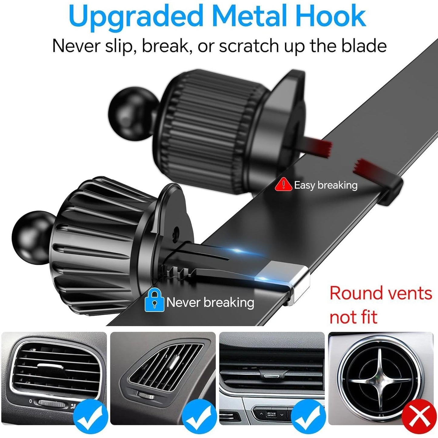 For_Magsafe_Car_Mount【20_Strong_Magnets_】_Mount_Dash【360°_】Phone_Holders_for_Your_Car_Accessories_iPhone_15_14_13_12_Pro_Max_Plus_Max_Metal_Android