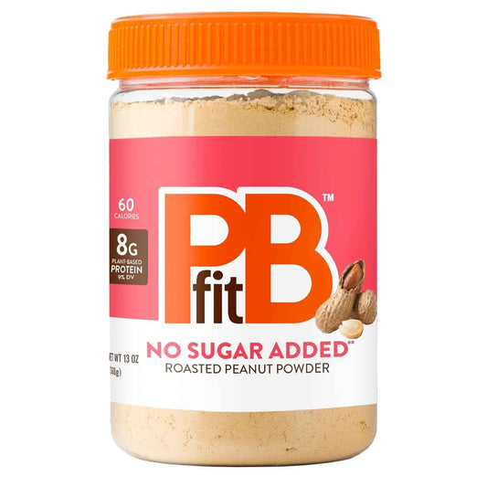 PBfit No Sugar Added Peanut Butter Powder for Clutter-Free Pantry, Three-Ingredient Protein for Simple Living