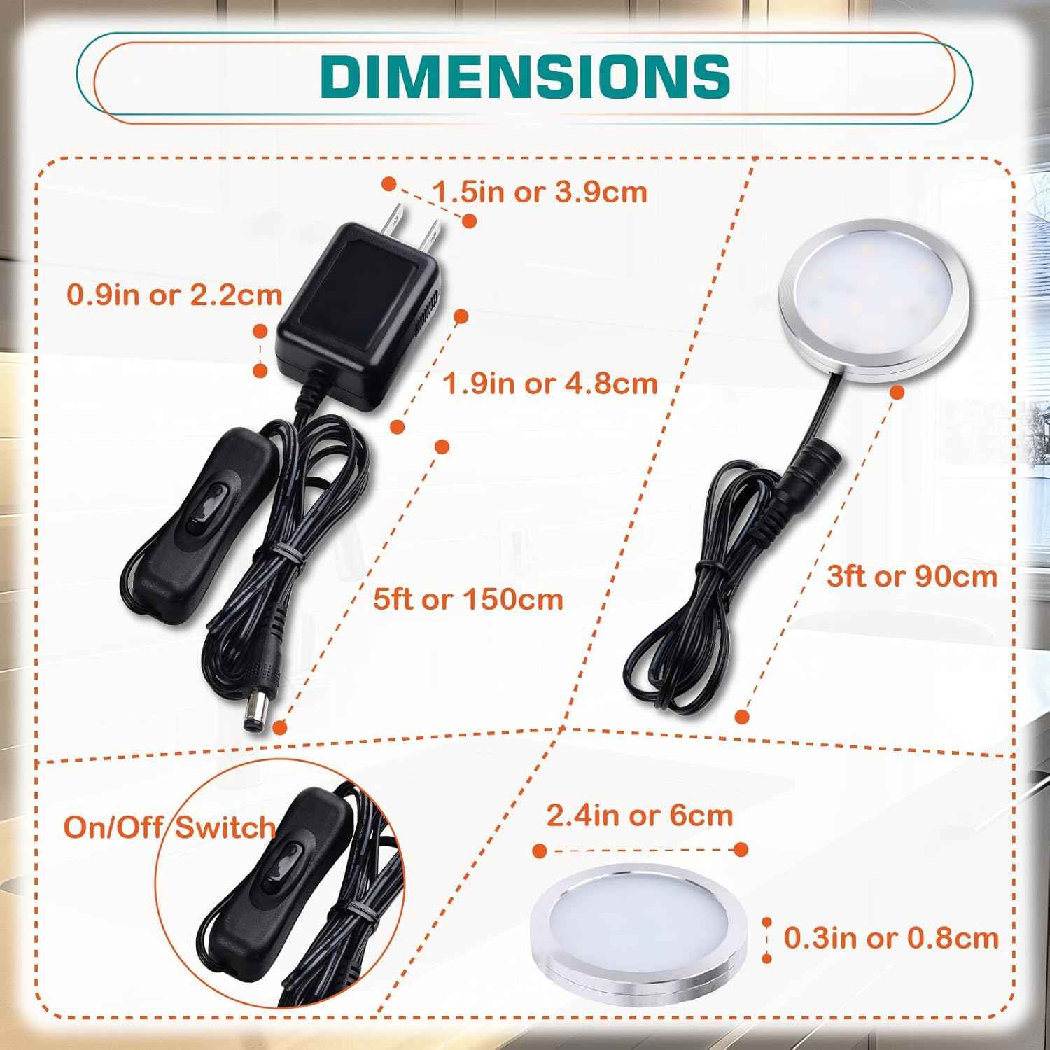 Brilliant Evolution LED Puck Light – Workshop Bench Task Lighting for Detail-Oriented Hobbyists, Daylight